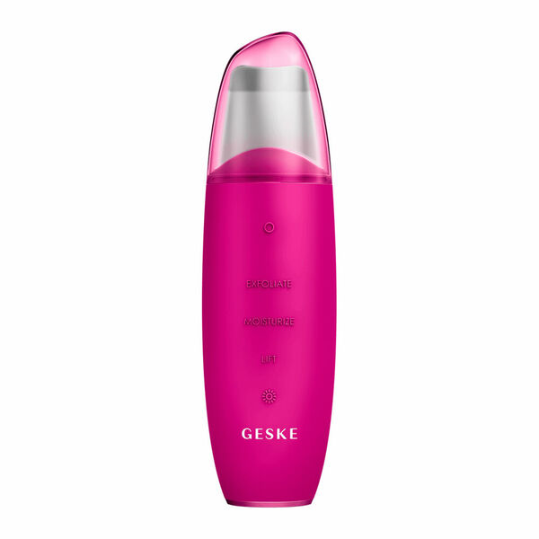 GESKE Microcurrent Skin Scrubber&Blackhead Remover 9in1 ultrazvuková špachtle magenta porovnat ceny