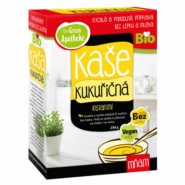 GREEN APOTHEKE Kaše kukuřičná instantní BIO 250 g porovnat ceny
