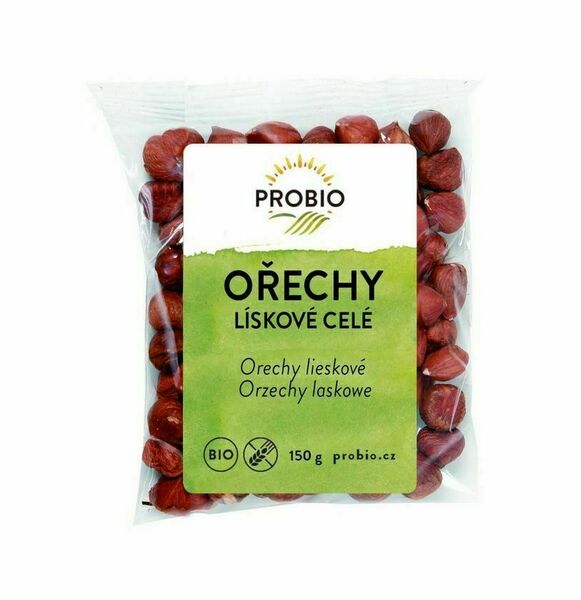 PROBIO Ořechy lískové celé BIO 150 g porovnat ceny