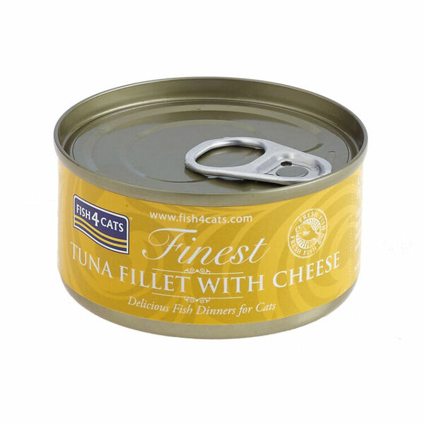 FISH4CATS Konzerva pro kočky Finest tuňák se sýrem 70 g porovnat ceny