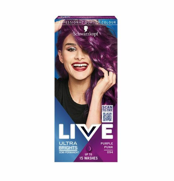 Live Ultra Brights Barva na vlasy 094 rebelská fialová 60 ml porovnat ceny