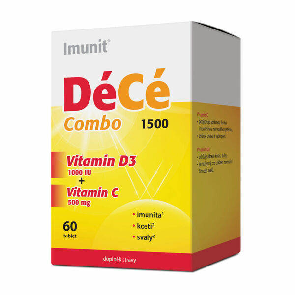 IMUNIT DéCé Combo 1500 60 tablet porovnat ceny