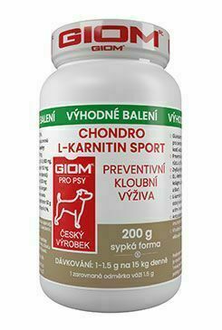 Giom S Pes Chondro L-karnitin Sport 200g Plv porovnat ceny