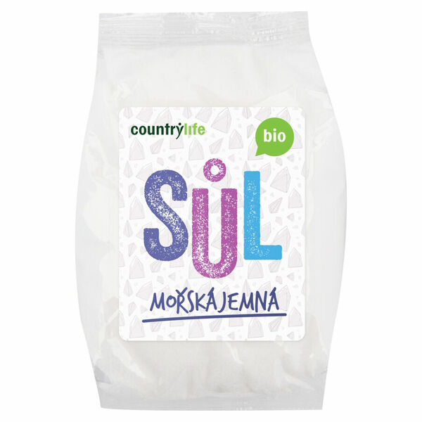 COUNTRY LIFE Sůl mořská jemná BIO 1 kg porovnat ceny