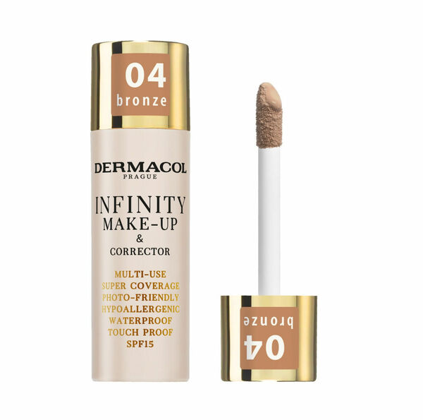 Dermacol Infinity make-up a korektor 04 bronze 20 g porovnat ceny