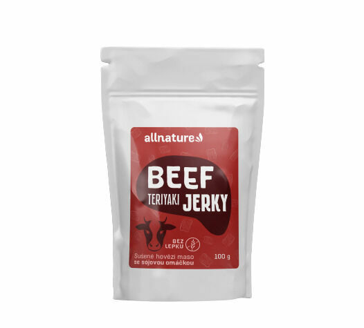 Allnature BEEF Teriyaki Jerky 100g porovnat ceny