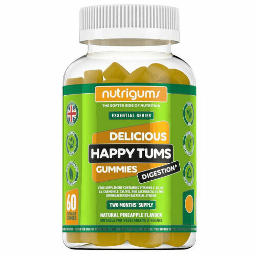 Nutrigums Happy Tums Digestion gummies 60ks porovnat ceny