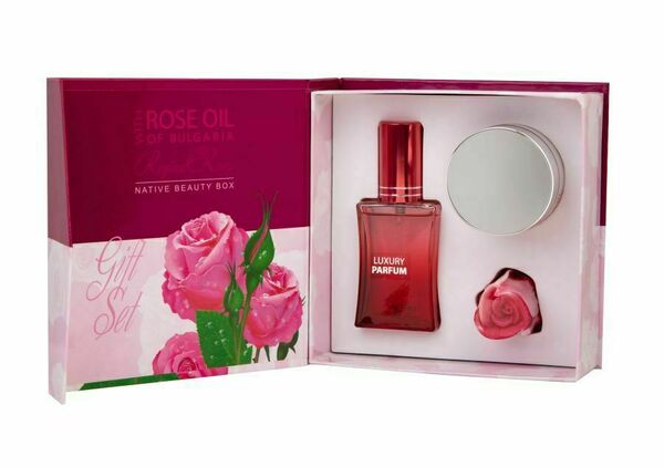 Biofresh Dárkový set denní krém + mýdlo + parfém Rose Oil Of Bulgaria porovnat ceny