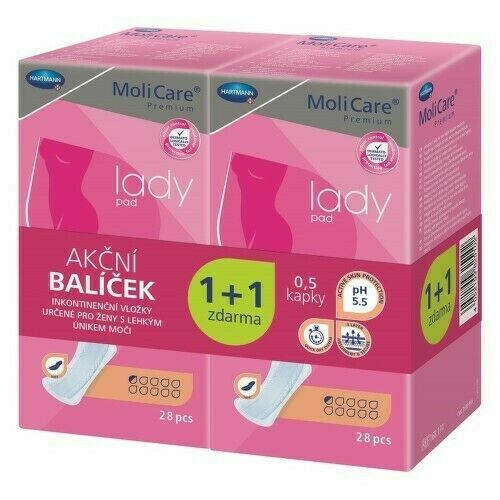 MoliCare Premium Lady pad 0,5 kapky 28+28ks porovnat ceny