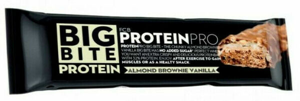 BIG BITE PROTEINPRO bar mandle brownie vanilka 45g porovnat ceny