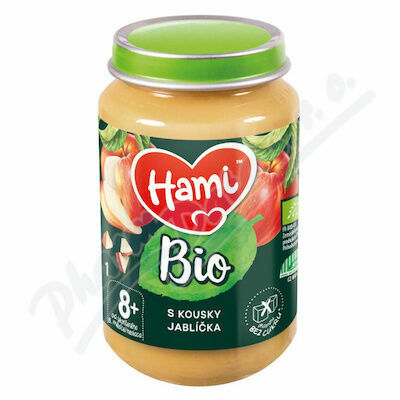 Hami ovocný příkrm s kousky jablíčka BIO 8+ 190g porovnat ceny