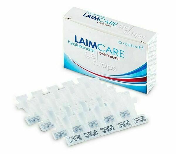 LAIM-CARE Gel Drops gelové lubrikační kapky 20x0,33 ml porovnat ceny