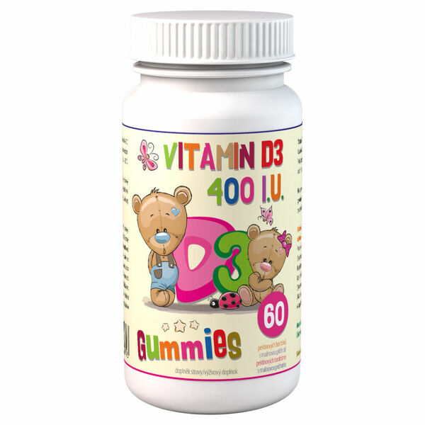 CLINICAL D3 Gummies 60 pektinových bonbónů porovnat ceny
