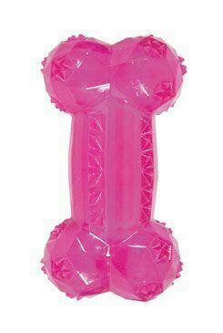 Hračka Pes Kost Bone Tpr Pop 14cm Růžová Zolux porovnat ceny