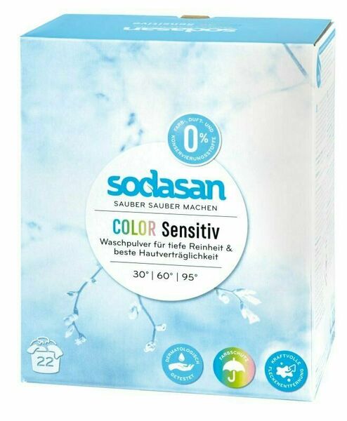 Sodasan Detergent pudra color-sensitive 1.010kg porovnat ceny