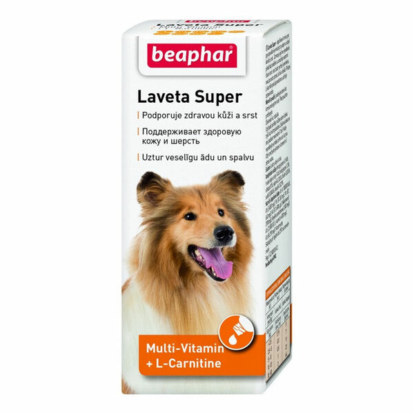 BEAPHAR Laveta Super Kapky vyživující srst pro psy 50 ml porovnat ceny