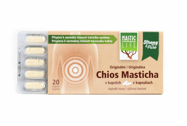Masticlife Chios Masticha 20 kapslí porovnat ceny