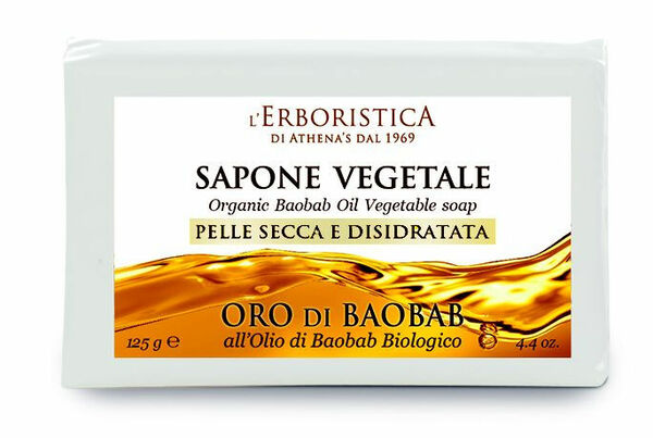 Erboristica Oro di Baobab Rostliné tuhé mýdlo 125 g porovnat ceny