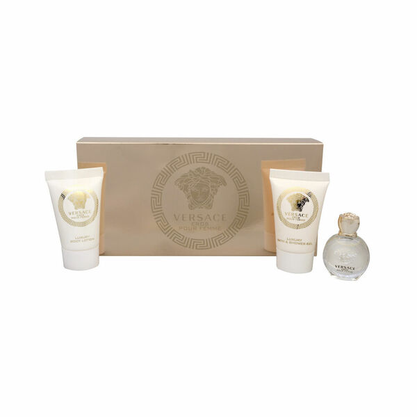 VERSACE Eros Pour Femme  EDP 5 ml + Sprchový gel 25 ml + Tělové mléko 25 ml porovnat ceny