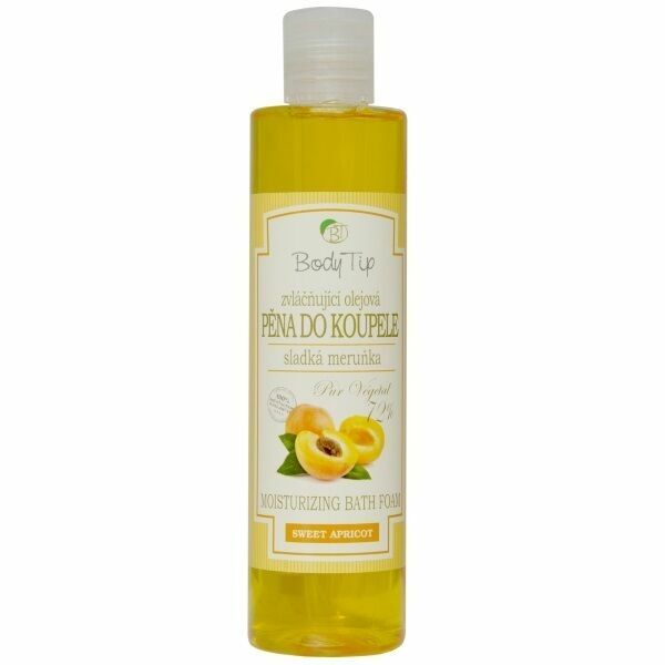 Body Tip Zvláčňující olejová pěna do koupele - Sladká meruňka 250ml porovnat ceny