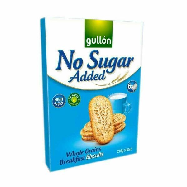Gullón Breakfast celozrnné sušenky, bez přídavku cukru 216g porovnat ceny