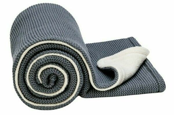 T-Tomi Pletená deka Winter Dark grey waves porovnat ceny