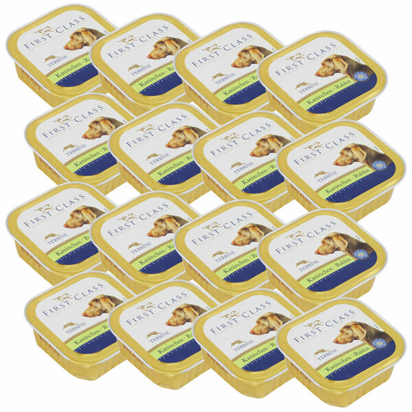 Akinu FIRST CLASS Králičí paštika pro psy 16 x 150 g porovnat ceny