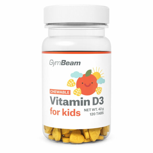 GYMBEAM Vitamín D3 pro děti 120 tablet porovnat ceny