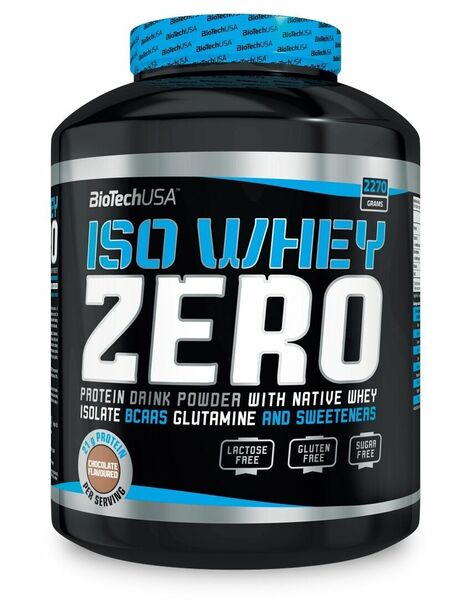 BioTech USA Iso Whey Zero Lactose Free 2270g Berry-Brownie porovnat ceny