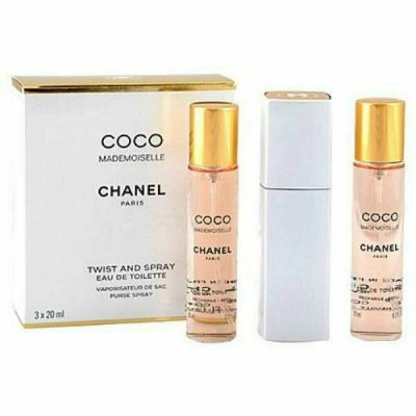 Chanel Coco Mademoiselle Toaletní voda 3x20ml twist and spray porovnat ceny