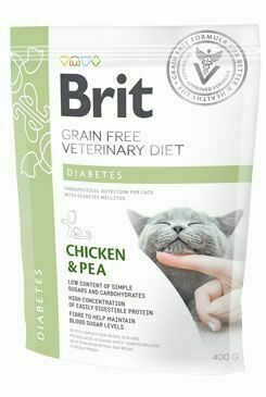 Brit Vd Cat Gf Diabetes 400g porovnat ceny