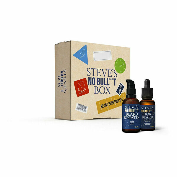 STEVE'S Dárková sada péče o vousy Beard Boosting Set Přípravek na podporu růstu vousů 30 ml + olej na vousy 30 ml porovnat ceny