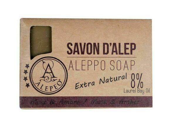 ALEPEO Tradiční ručně vyráběné mýdlo Mošus & Ambra 8% 100 g porovnat ceny