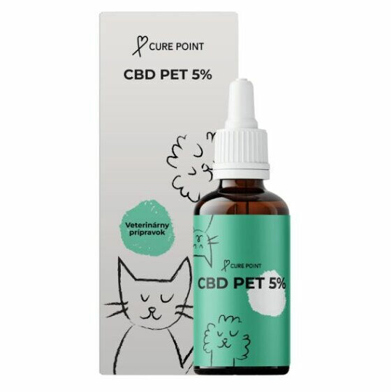 CURE POINT CBD Pet 5% Olej pro psy 10 ml porovnat ceny