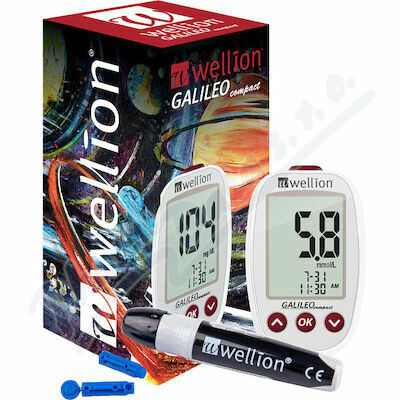 Glukometr Wellion Galileo Compact inzulínový režim, kompletní set porovnat ceny
