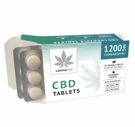Cannaline CBD tablety 1200mg porovnat ceny