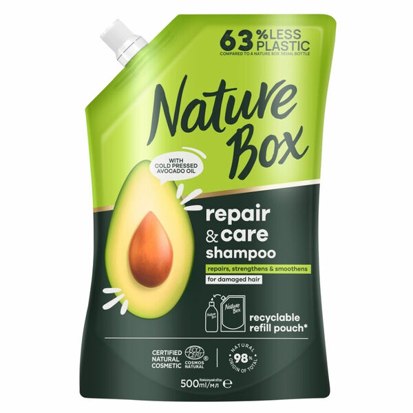 NATURE BOX Repair & Care Šampon náhradní náplň 500 ml porovnat ceny