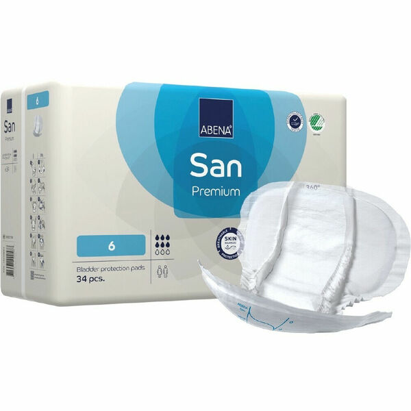 ABENA San premium 6 inkontinenční pleny 34ks 21308 porovnat ceny