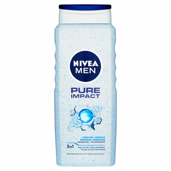 NIVEA Pure Impact Sprchový gel pro muže 250 ml porovnat ceny