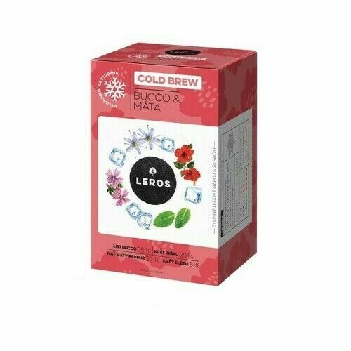 LEROS Cold brew bucco&máta n.s.20x1.5g porovnat ceny