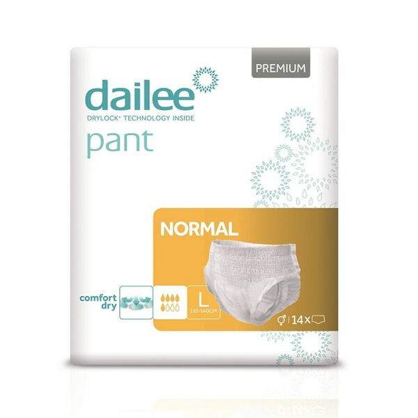 DAILEE Pant Premium NORMAL Inkontinenční kalhotky L 14 ks porovnat ceny