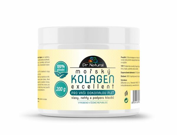 Dr. Natural Mořský Kolagen Excelent 100% 200 g porovnat ceny
