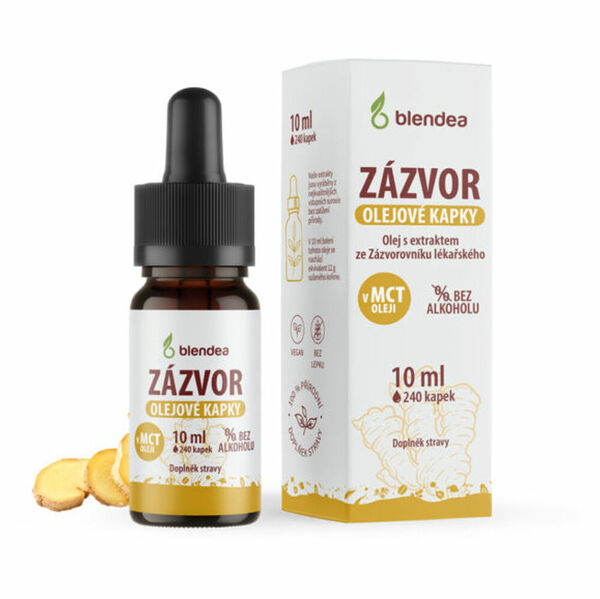 BLENDEA Zázvor olejové kapky 10 ml porovnat ceny