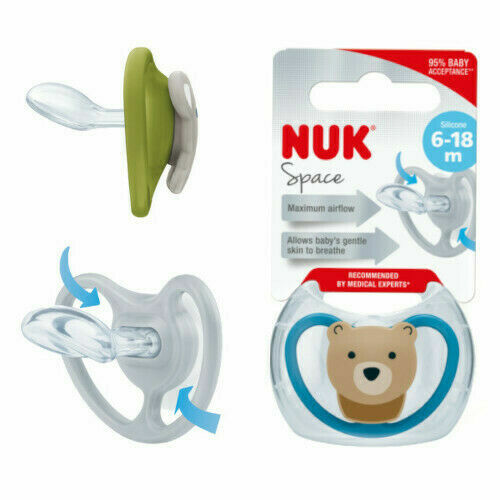 NUK Dudlík Space SI V2(6-18m) 1 ks BOX 736339 porovnat ceny