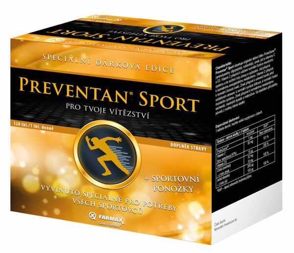 Preventan Sport dárkové balení 120 tablet porovnat ceny