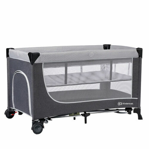 Kinderkraft Postýlka cestovní Leody Grey, Premium porovnat ceny
