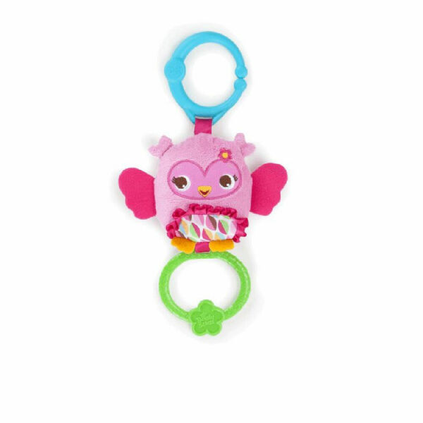 BRIGHT STARTS Hračka plyšová sova na C-kroužku Tug Tunes™ 0m+ porovnat ceny