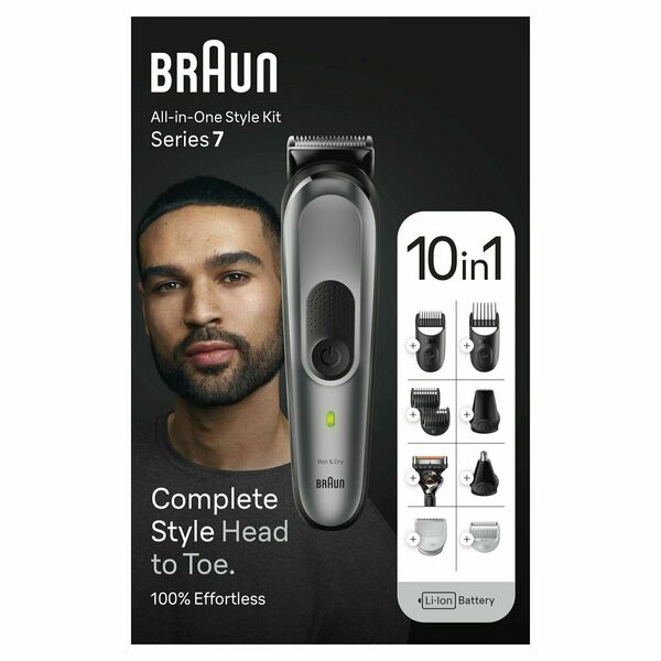 Braun All-In-One Series 7 MGK7420, 10v1 Sada na vousy a vlasy porovnat ceny