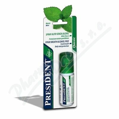 President Classic Ústní spray Máta 20ml porovnat ceny