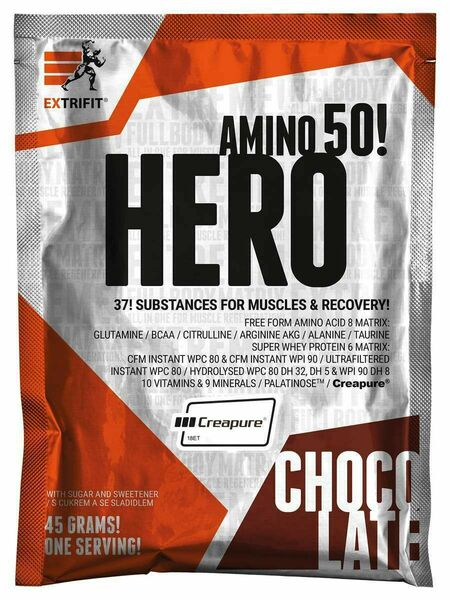 Extrifit Hero 45g čokoláda porovnat ceny